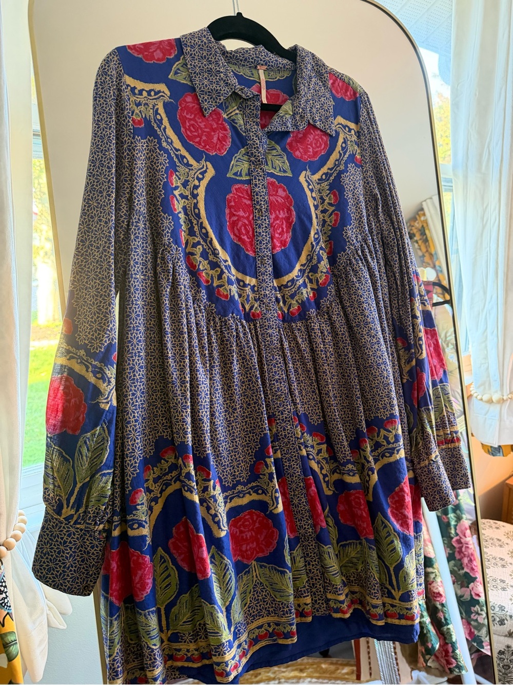 Free People Smell the Roses mini dress